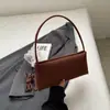 Bolso Baguette de Hombro Único de Nicho para Mujer Modelo Nuevo 2026 Gamuza Rojo Bolso de Novia Bolso de Boda Bolso Cruzado Bolso Cuadrado Pequeño