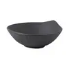 Louça de Cerâmica Leve Luxo Prato de Baleia Tigela Doméstica Estilo Japonês Padrão de Pedra Prato Preto e Branco Sensação Avançada Prato de Cor Sólida Tigela de Cerâmica