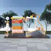 Adereços para Porta-Retratos de Celebridades da Internet, Pontos Turísticos, Shoppings, Instalações Decorativas Externas, Decorações para Eventos Comerciais, Fornecimento Direto da Fábrica