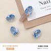 Pila de cristales de hielo de verano, joyería de diamantes, color transparente, azúcar, ángulo recto, huevo de paloma, taladro de uñas, pila de rosas, bola de diamante, producto terminado