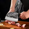 Cuchillo de Cocina Forjado a Mano para Cortar Huesos Hogareño de Cocina Cuchillo de Cocina Especial para Chef Cuchillo de Cocina de Doble Uso Super Rápido y Afilado para Cortar