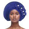 Nuevo Estilo Comercio Exterior Tradicional Africano Sudamericano Personas Negras Sombrero Tocado en Capas Adornado