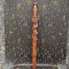 Suministros Taoístas Madera de Azufaifo Natural Tallado Integrado Placa Bagua Espada de Dragón Golpe de Rayo Madera de Azufaifo Sin Empalmes Pura Hecha a Mano Espada de Dragón Pan