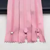 Cremallera de cola cerrada de nailon color 3# de fábrica, tapeta de pantalones, cremallera de cola cerrada, almohada para equipaje, cremallera de autobloqueo