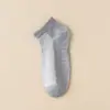 Meias Soquete Brancas Verão Malha Fina Respiráveis Meias Masculinas de Algodão Desodorantes Meias Soquete Antiderrapantes Femininas Atacado