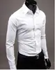Comercio Exterior Directo Camisa Estilo Coreano para Hombre Color Sólido Casual Moda Masculina Color Caramelo Manga Larga Hombre 6492 Mayoreo