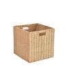 Caja de Almacenamiento Escritorio Cesto de Almacenamiento de Artículos Varios Cosméticos Snacks Entrada Cesta de Almacenamiento Tejida con Cuerda de Algodón Tejida a Mano