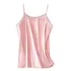 Camisola Seamless de Modal para Mujer Verano Sin Mangas Combinación Total Talla Grande Ajustado Estudiante Camisa Base Superior Fina para Mujer