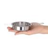 Mini cocina de simulación de acero inoxidable lindo cuchillo Yunque colador palillos fabricante de fideos pequeños utensilios de cocina