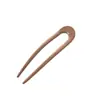 Pasador de Pelo Simple en Forma de U Pinza para el Pelo Accesorio para el Cabello Adorno para Moño Nuevo Estilo 2025 Peine para Mujeres Pasador para Fijar el Moño