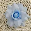 Flores artificiales de rosa real de alta gama, materiales DIY para decoraciones de boda, flores artificiales para arrangement de escenas, venta al por mayor