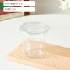 Tazón de Polvo de Hielo de Taro con Barro Caja Tazón Desechable Hielo Yogur Fruta Pesca Gelatina Transparente Bolas Comerciales Vaso de Embalaje Especial para Llevar