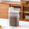 Tanque de Almacenamiento para Granos Tanque de Almacenamiento a Prueba de Insectos y Humedad Tanque Sellado para Harina Gran Capacidad Taza Medidora para Comida de Gato y Perro Tanque Sellado