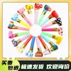 Juguetes Creativos para Niños para Fiestas de Cumpleaños de Bebé, Silbatos de Trompeta Lindos, Silbatos Retráctiles y Matracas