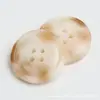 Botão de Resina com Padrão Atacado Ponto a Ponto Botão para Roupas Externas Femininas Jaqueta Corta-vento Blazer Botão com Quatro Furos Padrão Fosco