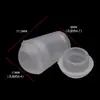 Punto de fábrica plástico Campana tope de cordón hebilla de ajuste de cuerda elástico chamarra de plumas suéter negro blanco hebilla de cuerda