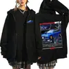 Chamarra con Cierre Anime Initial D Swodies Drift Ae86 Gtr Estampado H