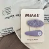Material de Lana Geométrico Colorido Fresco Pasador Geométrico para Niños Pasador Pinza Lateral Pinza Bb