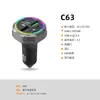 Nuevo dispositivo de altavoz cargador Bluetooth para coche transfronterizo con transmisor y carga rápida a presión