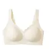 Lingerie Feminina Plus Size Com Aro Sem Costura Fina Push-up Anti-queda Europeia Americana Sutiã Liso