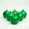 Decoración navideña bola de perla 3cm 4cm-10cm plástico bola suelta fiesta navideña bola colgante escaparate colgante