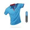 Camisa polo Guangzhou camisa publicitaria ropa de trabajo bordado estampado LOGO camisa solapa manga corta ropa de trabajo estampado