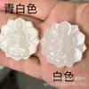 Pingente Peixe-Dragão Mantra de Seis Caracteres em Jade Afegão Natural, Pingente de Jade Fivela da Paz Azul-Branco, Pingente Unissex