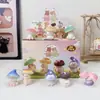 Caja Sorpresa Gato Mogiji Figura de Gato Hongo Lindo Muñeco de Resina de Dibujos Animados Decoración de Escritorio de Moda