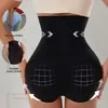Venta Caliente Transfronteriza Europeos y Americanos de Cintura Alta Sin Costuras Control de Abdomen Levantamiento de Glúteos Pantalones Moldeadores de Cuerpo para Mujer Ajustados Body Sculpting Adelgazantes Ropa Interior Triangular