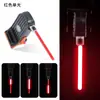 Luz Trasera de Bicicleta Creativa de Flujo de Luz, Luz Recargable para Ciclismo Nocturno en Bicicleta de Montaña, Accesorio de Ciclismo de Advertencia de Seguridad