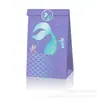 LB042 Amazon ebay sereia tema oceano embrulho de presente doce presente festa saco de papel papel kraft