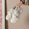 Zapatillas transpirables casuales para exteriores de otoño para senderismo, nuevo modelo 2026, diseño ligero, zapatillas de papá con cordones para mujer