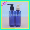Botella transparente con bomba de rosca 120ML, botella con bomba para desmaquillante, botella de loción 120ml, botella de recarga para desinfectante de manos
