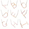 Nueva cadena de clavícula de 26 letras para hacer tú mismo joyería creativa accesorios para collares Amazon WISH