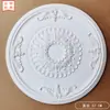 Placa de lámpara de PU francesa, sencilla, redonda, con forma de techo, lámpara de techo, base de lámpara de piscina, soporte de lámpara, disco de yeso de imitación, placa de flores