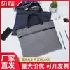 En stock jerry 3123 bolso de mano negocio A4 maletín de lona hombres y mujeres bolsa para oficina y conferencias logo
