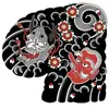 Tatuagens Adesivas Impermeáveis Hannya Ukiyo-E Japonês Transfronteiriças Retro Cool Resistentes à Água e ao Suor Ombro Braço Tatuagem Cool