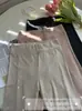 [Caixa Premium] Calça de Pelúcia Algodão Mocha Maybach Elegante Confortável Amiga da Pele Calça de Caxemira para Mulheres 8097