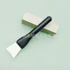 Brocha de silicona para maquillaje facial, brocha para mezclar y aplicar mascarillas de barro, fácil de limpiar, se limpia al instante, brocha para cuidado y limpieza facial