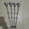 Haste de Conexão Bola Flutuante Interruptor de Nível Bola Flutuante de Aço Inoxidável Tipo Flange Interruptor Reed Controlador de Nível de Água Sensor de Flutuação