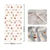 Temu Amazon Xiyin Suministro Exclusivo Transfronterizo de Funda Decorativa de Puerta de Habitación Elástica de una Pieza, Funda de Puerta Estilo Arcoíris Fácil de Instalar