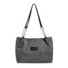 Bolso de gran capacidad para mujer, primavera 2023, nuevo, moderno, con textura, para ir al trabajo, informal, para llevar al hombro o bajo el brazo.