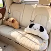 Apoio de Cabeça para Carro, Almofada de Pescoço, Bolsa de Croissant Desenho Animado, Almofada Lombar para Carro, Almofada Lombar Fofa para Banco de Carro
