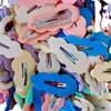 Ola Nueva Coreana Clip Rompepelo Infantil Pegamento Cremoso Pinza para el Cabello DIY Dulce Lindo Color Caramelo Gota de Agua Clip BB