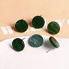 Estilo coreano estilo dulce colorido acrílico piercing pasador redondo para oreja pendientes diy tachuelas para orejas accesorios de joyería venta al por mayor