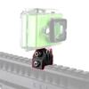 Grabadora de Cámara GoPro Soporte para Perro de Montaña Riel de Cuero de 20 mm Pinza de Espina de Pescado Visión Nocturna Portátil para Exteriores
