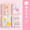Cuaderno Espiral Lindo Cuaderno Pequeño Cubierta de Tarjeta Capibara Cuaderno de Bolsillo Cuaderno Rayado Mini Portátil Conveniente Bloc de Notas