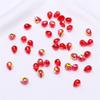 Aliexpress Perlas de Cristal Iridiscente Forma de Gota Cuentas Sueltas Accesorios para DIY Collares Pulseras Pendientes Cuentas Sueltas Cristal