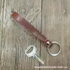 Llavero de cuerda de cuero colgante de cuero colgante para llave de coche para hombre y mujer personalizado creativo Llavero de mano de celebridad de internet hebilla colgante