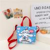 Bolsos para Niños y Niñas, Bolsos de Moda, Bolsos de Lona Versátiles con Dibujos Animados, Bolsos Casuales Lindos para Viaje